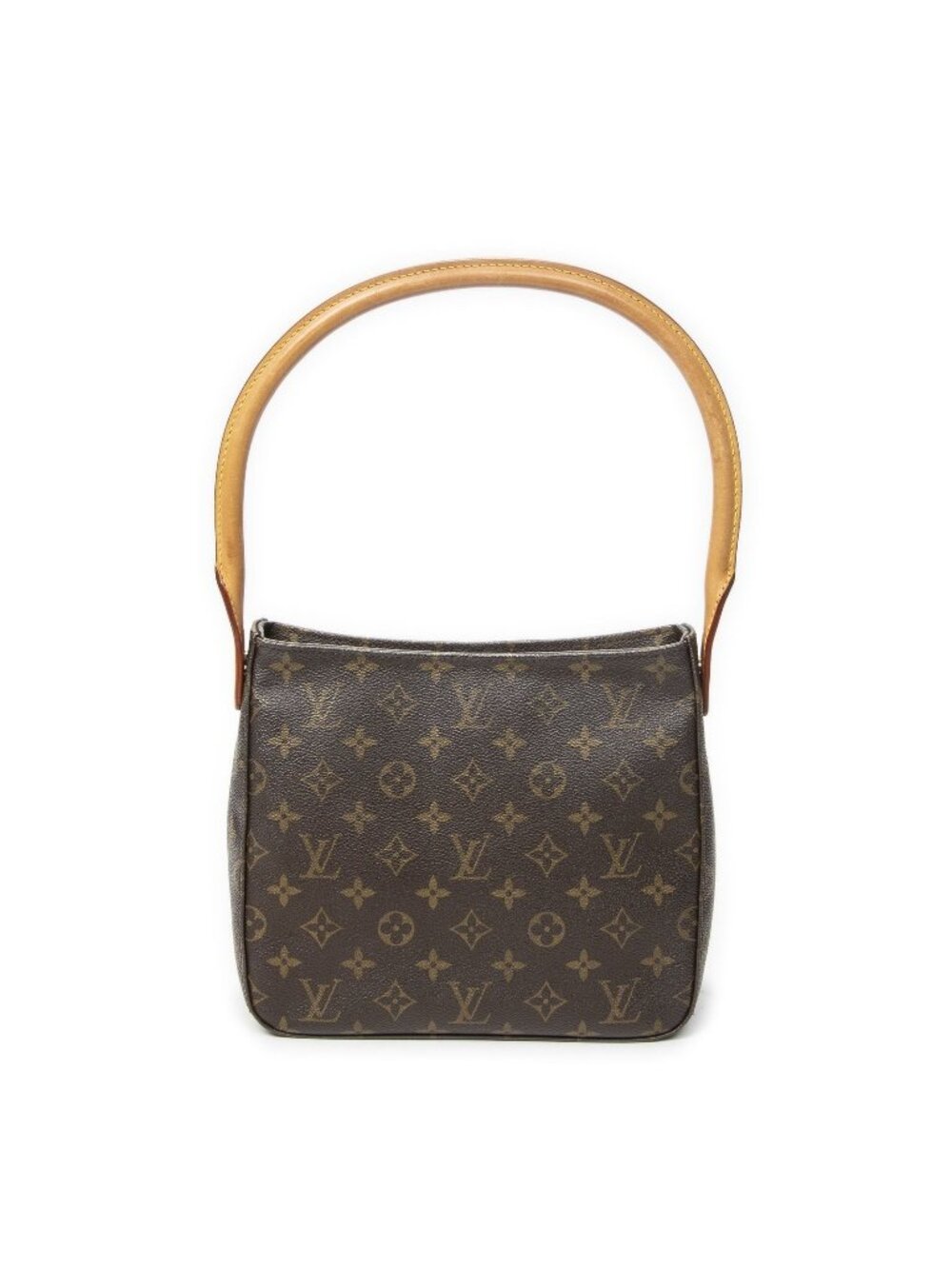 Louis Vuitton Looping Brown Monogram Canvas Shoulder Bag
